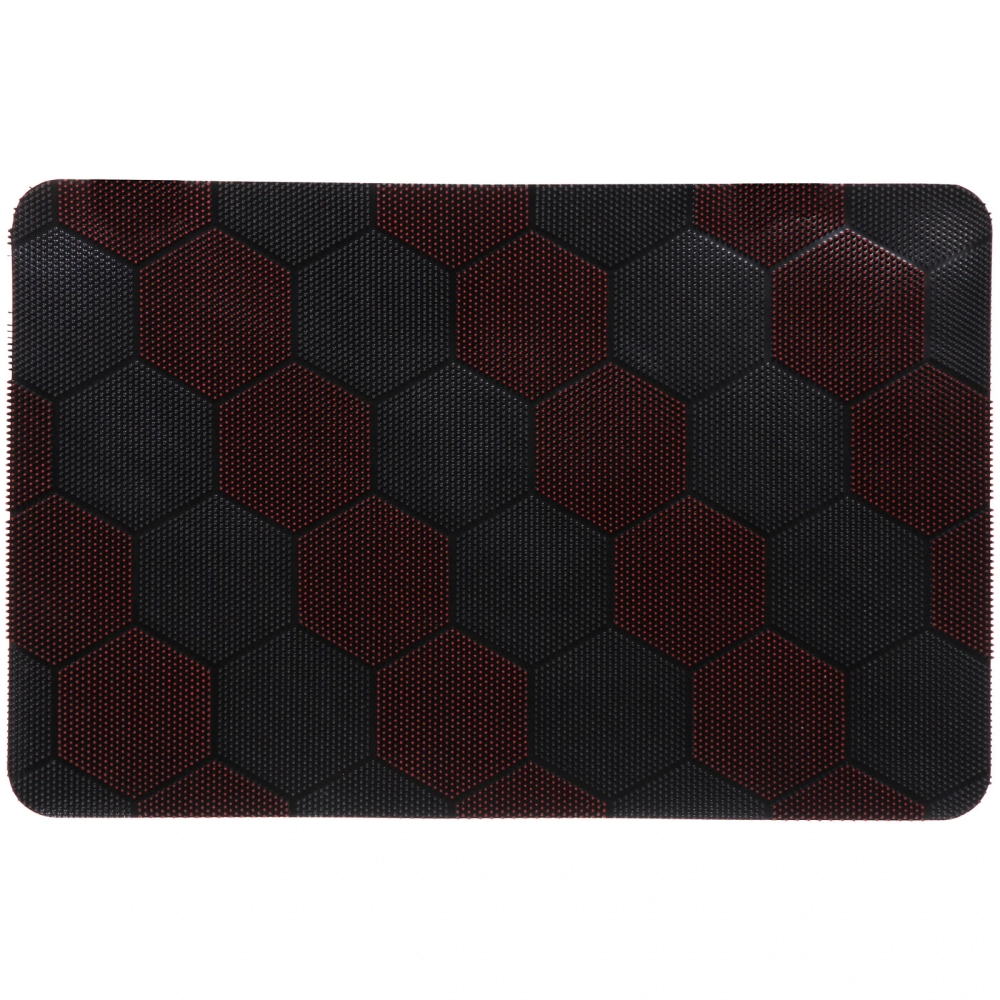 Коврик придверный 38х58см»Соты»