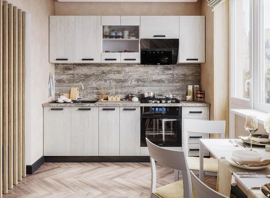 вариант компоновки модульная кухня НАГАНО