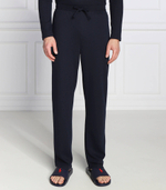 пижамные брюки waffle BOSS BLACK - темно-синий(50486456)