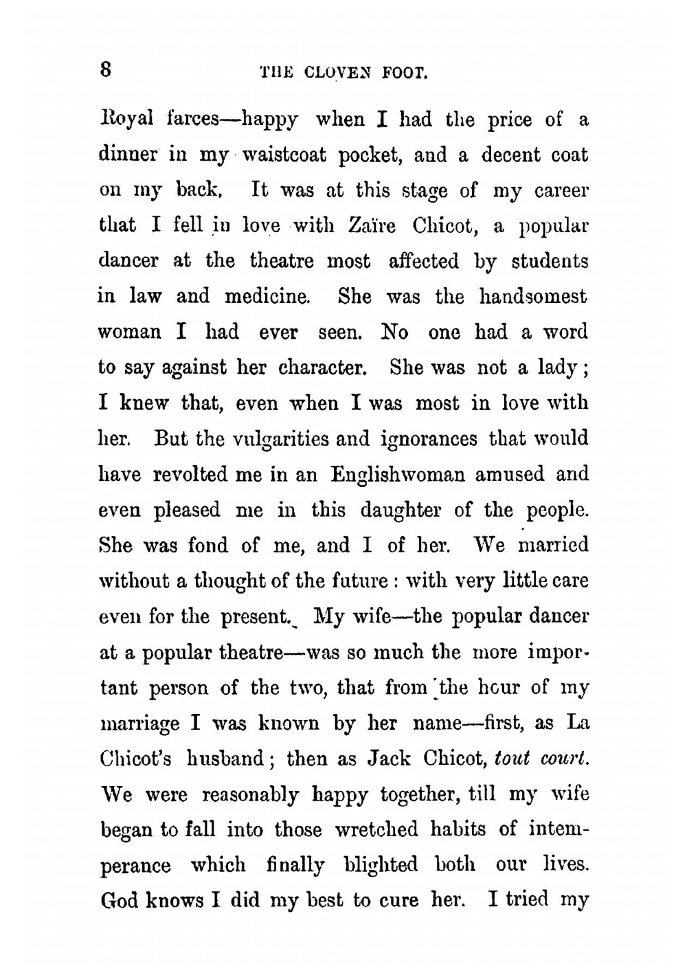 The cloven foot: a novel. Volume 3 | M. E. Braddon