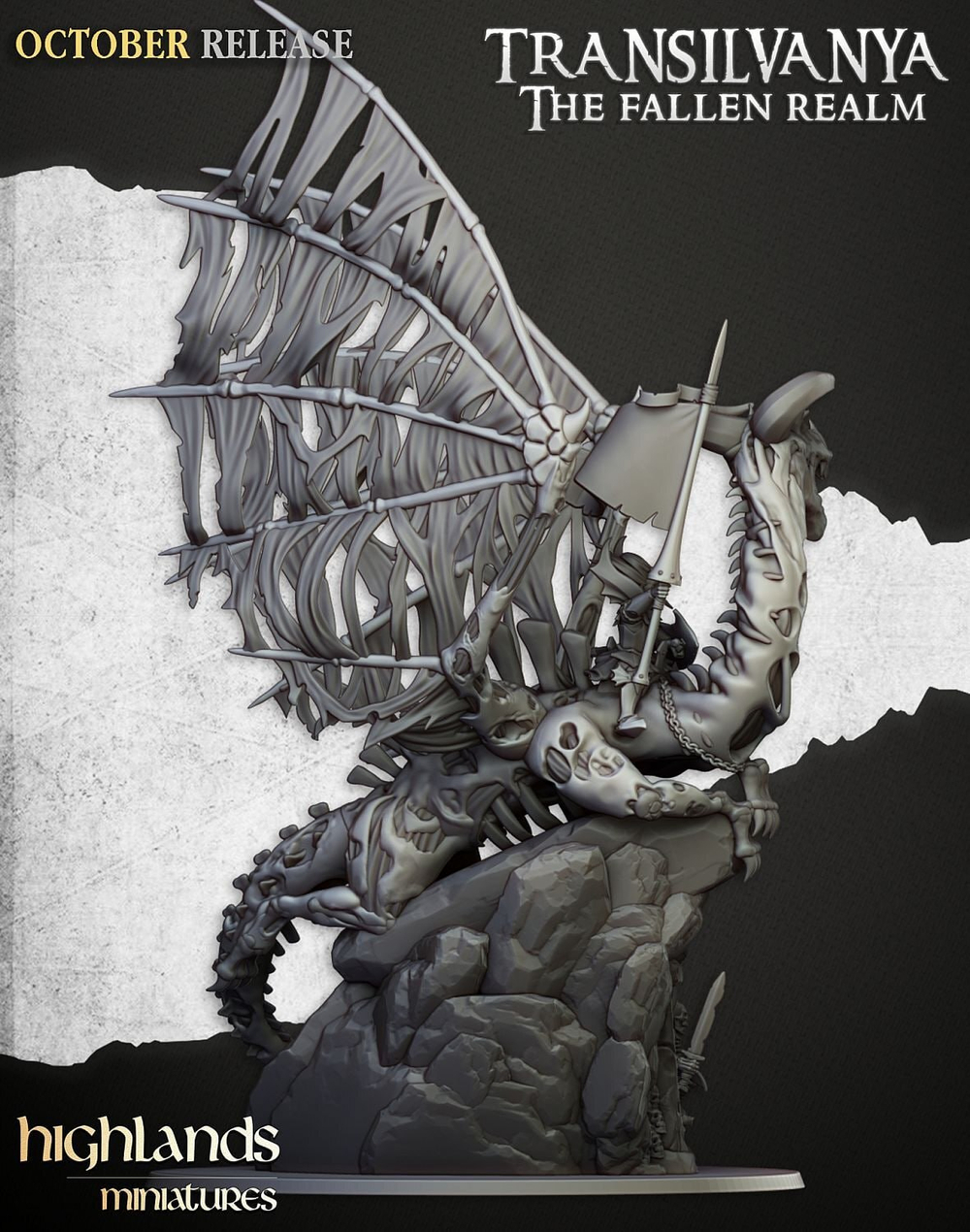 Vampire on Zombie Dragon