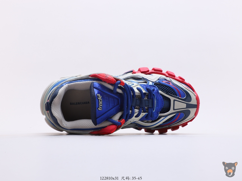 Кроссовки Track.2 Grey/Blue/Red