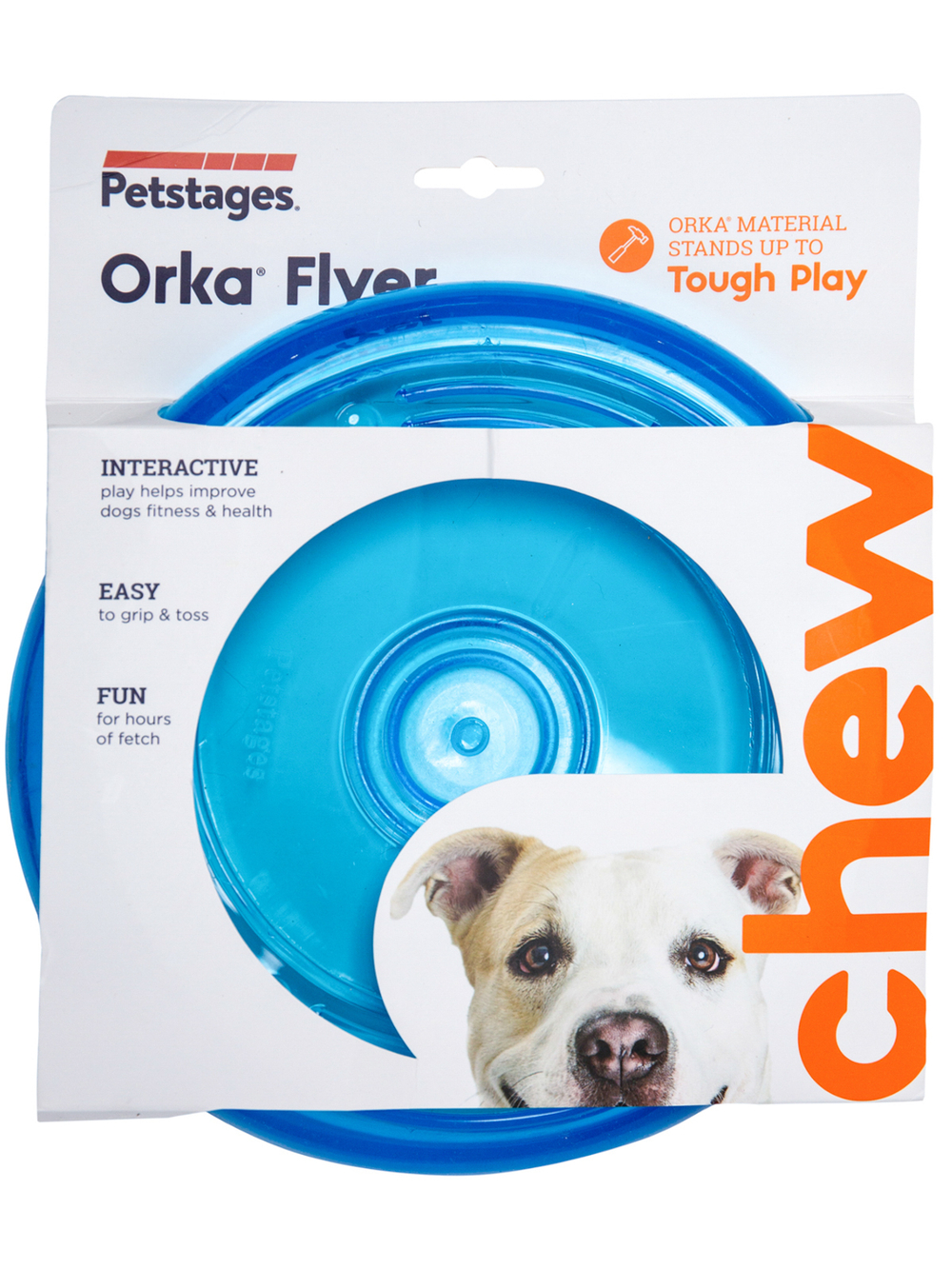 Petstages игрушка для собак "ОРКА летающая тарелка" 22 см