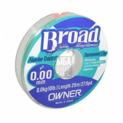 Леска Owner Broad 25м 0.10-0.24 поводочная