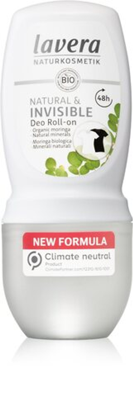 Lavera Natural & Invisible - шариковый дезодорант /   50  ml  / GTIN 4021457638901