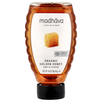 Madhava, Органический золотой мед, нефильтрованный, 454 г (16 унций)