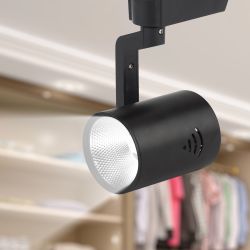 Трековый светильник однофазный ЭРА TR1-2040 BK светодиодный 20Вт 4000К черный