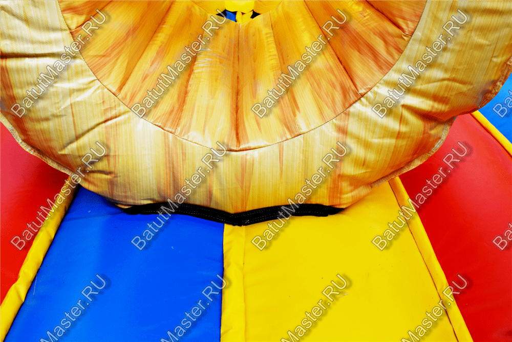 Коммерческий надувной батут "Солнечный остров" 7.5*5*5 м