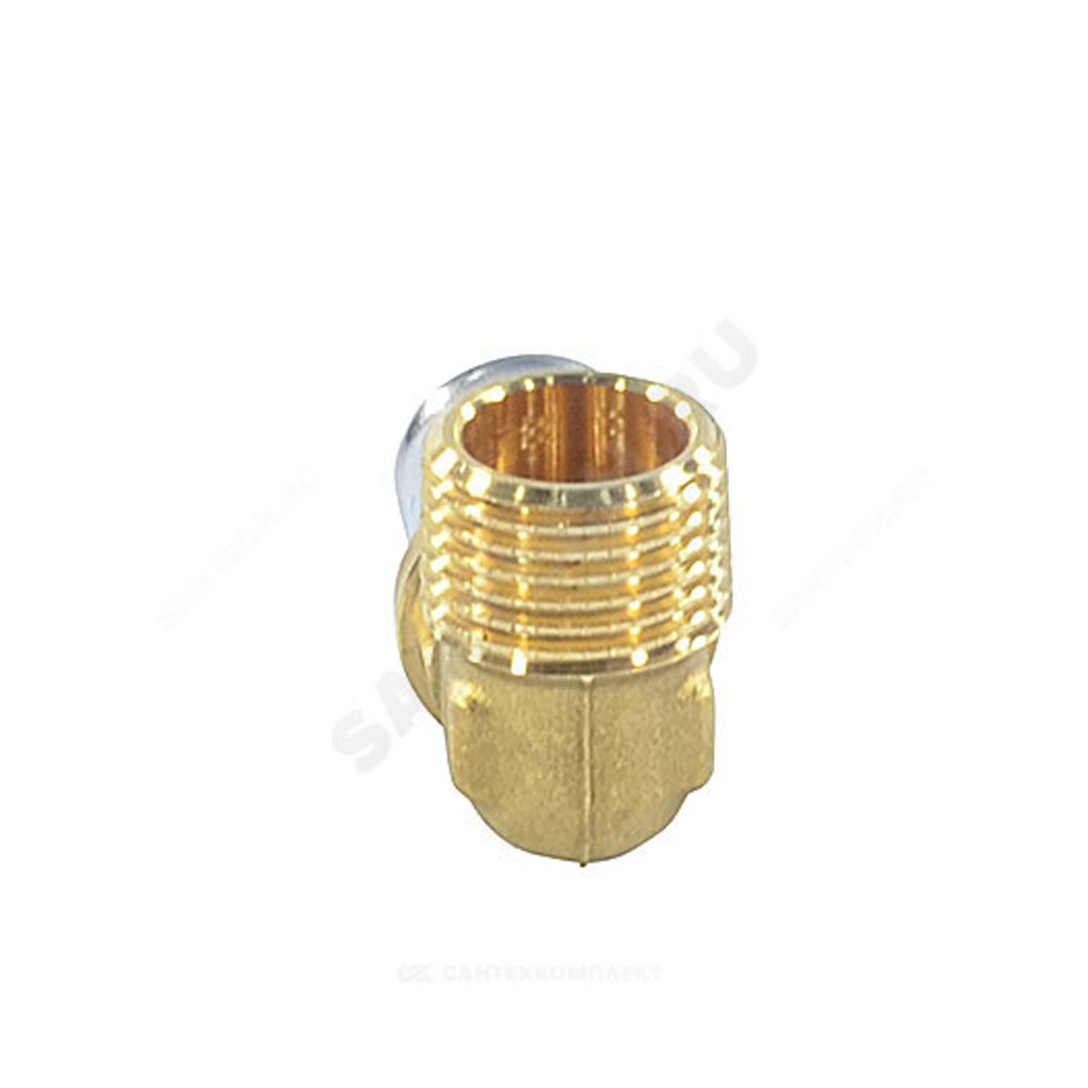 Угольник МП/PE-X латунь пресс Дн 20х3/4"х90гр НР RM127 Giacomini RM127Y047