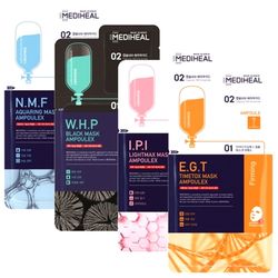 MEDIHEAL Тканевая маска для лица Mask Ampoulex 25 ml + 3 ml ( Срок годности до 22.10.2022 )