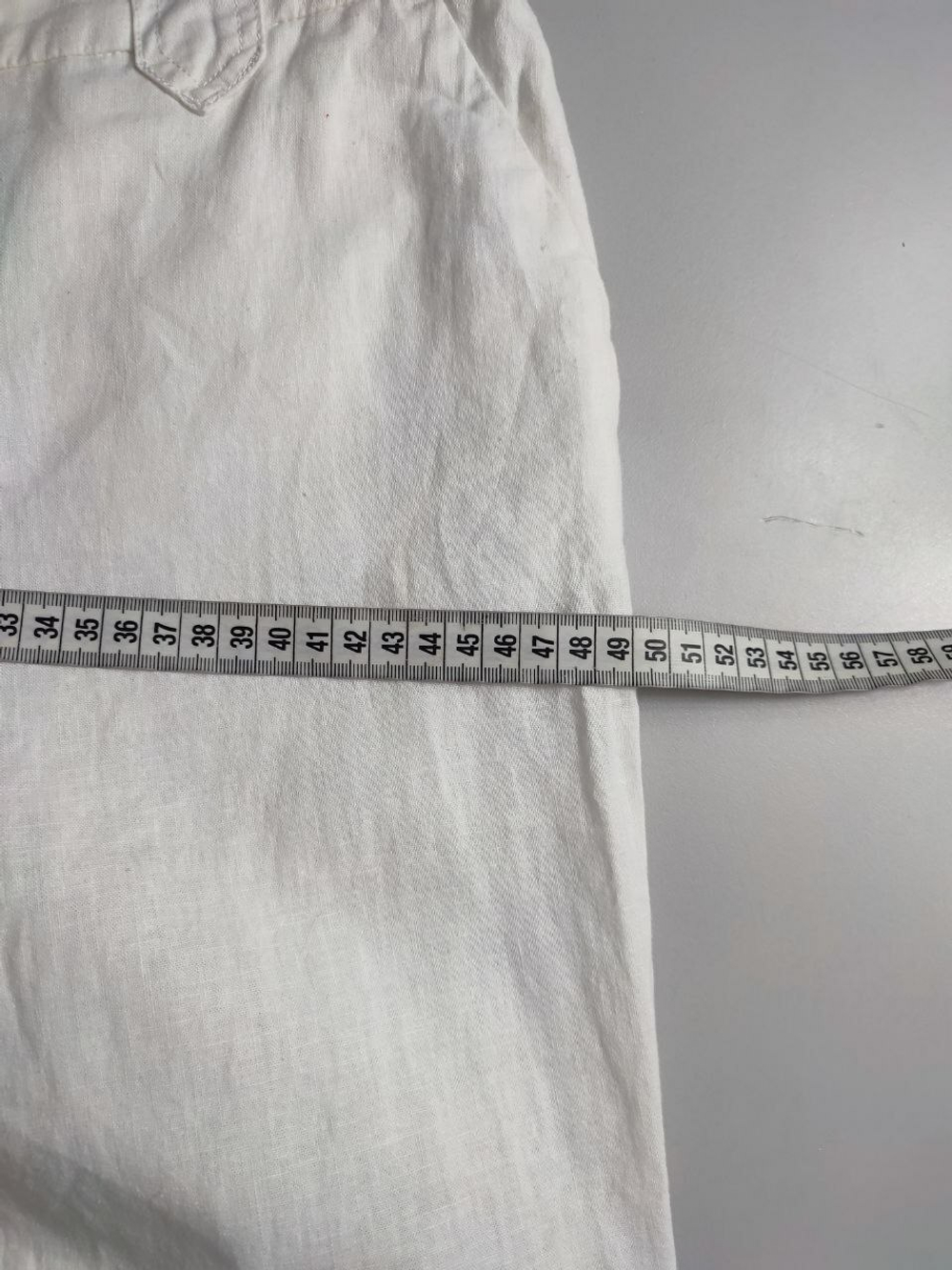 Брюки Oodji со льном классические 40 размер