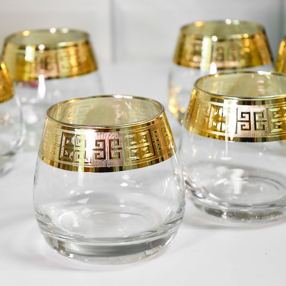 Набор стаканов для виски 6шт 300мл "Люкс"