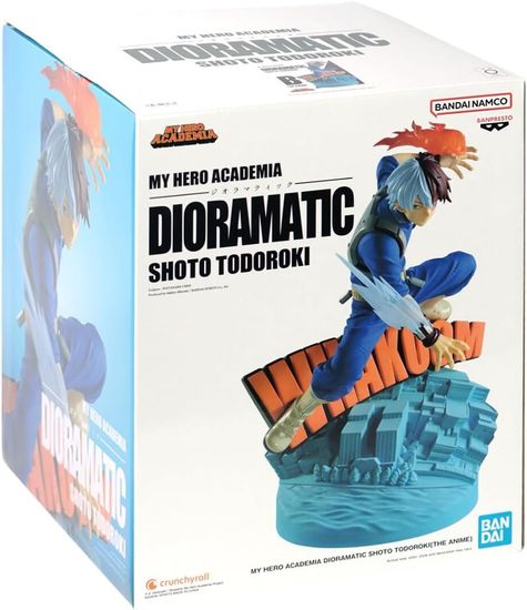 Фигурка My Hero Academia, Dioramatic Shoto Todoroki, 20 см / Фигурка по мотивам аниме "Моя геройская академия", Диорама Шото Тодороки, 20 см