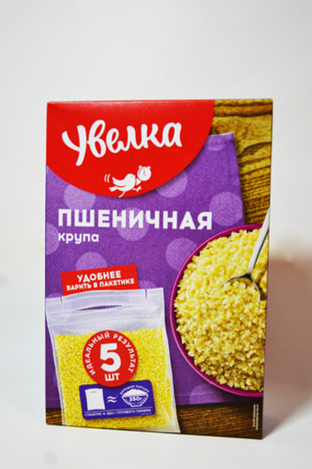 Крупа Увелка Пшеничная 5пак*80г