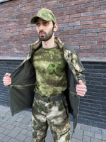 Тактический костюм Штурм softshell / мох