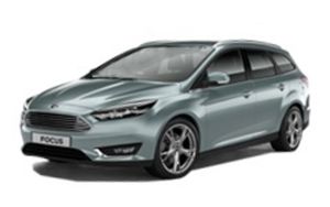 Багажники на Ford Focus III 2011-2019 универсал низкие рейлинги