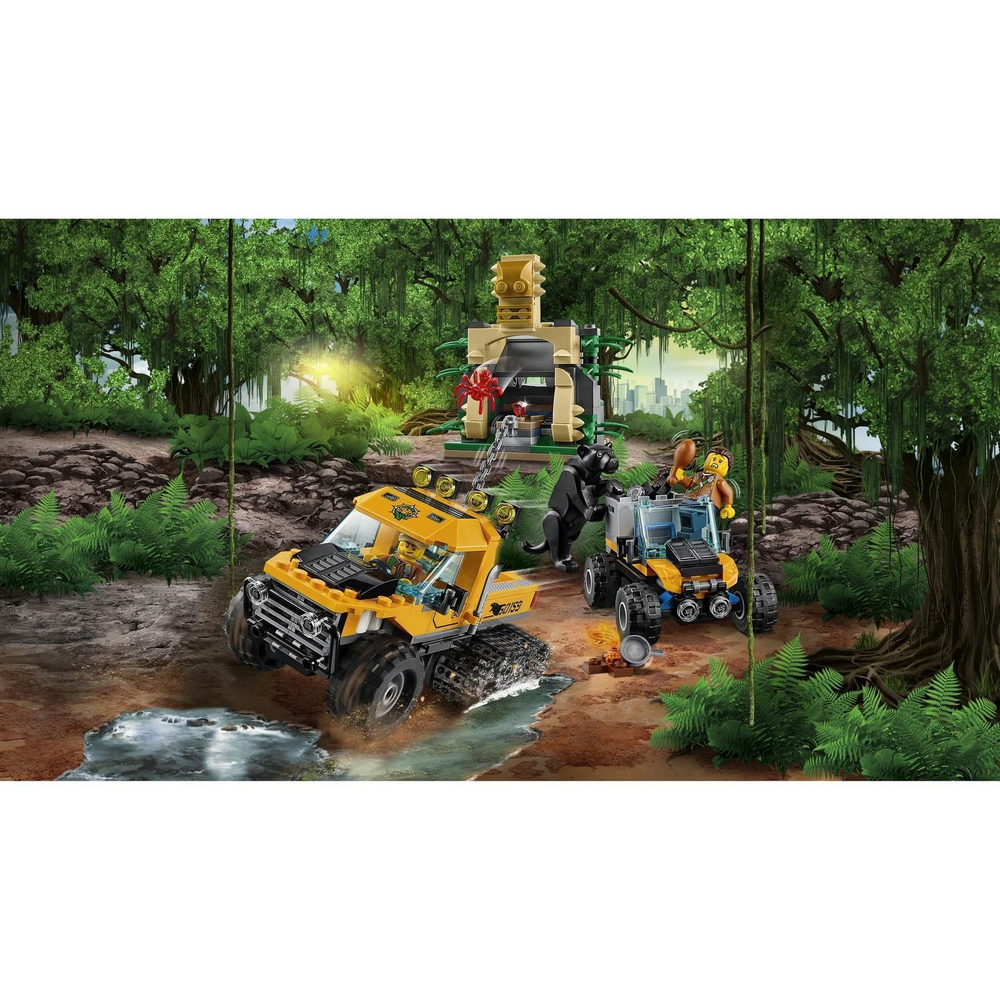 LEGO City: Миссия: Исследование джунглей 60159 — Jungle Halftrack Mission — Лего Сити Город