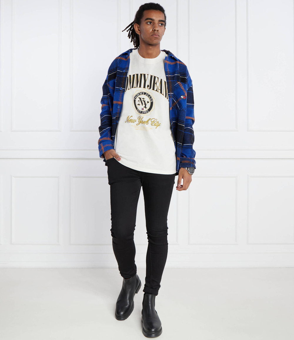 Футболка Tommy Jeans - кремовый (DM0DM17734)