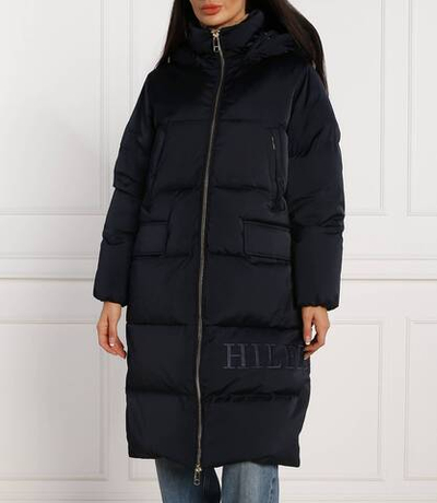 пуховое пальто Tommy Hilfiger - темно-синий(WW0WW35933)