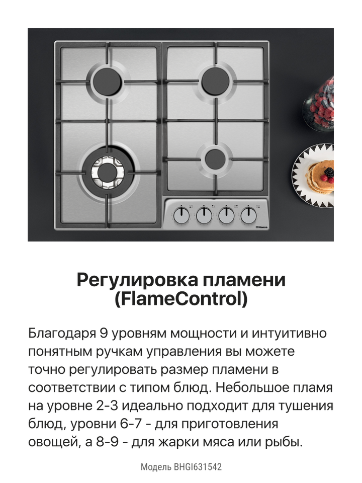 Газовая панель Hansa BHGI631542