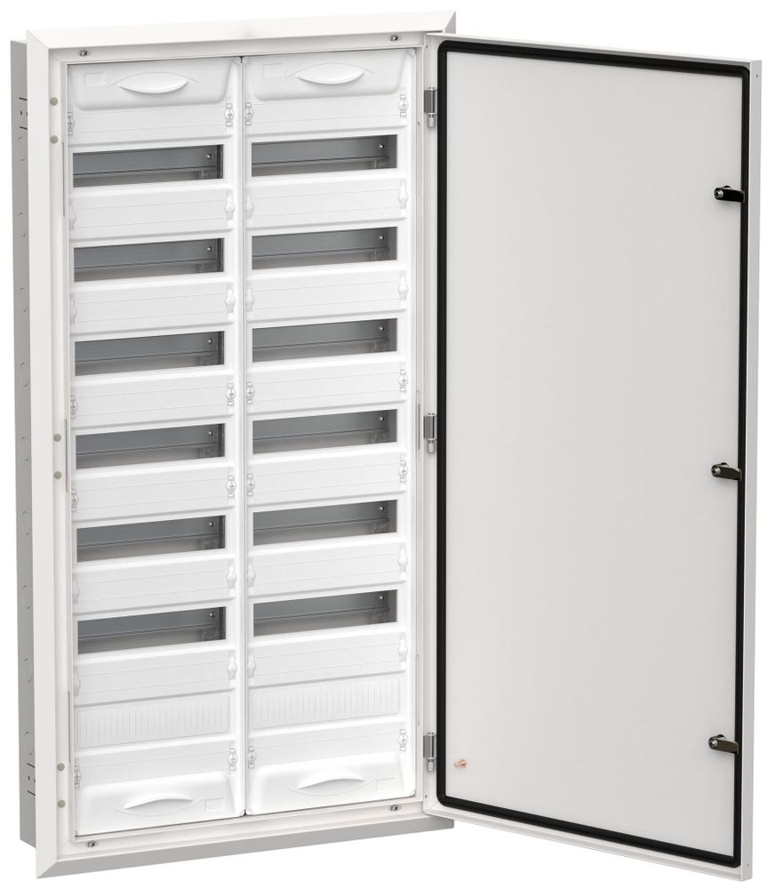 Корпус металлический ЩРВ-168 (2х84) 1130х625х130мм IP31 белый (одна дверь) TITAN IEK
