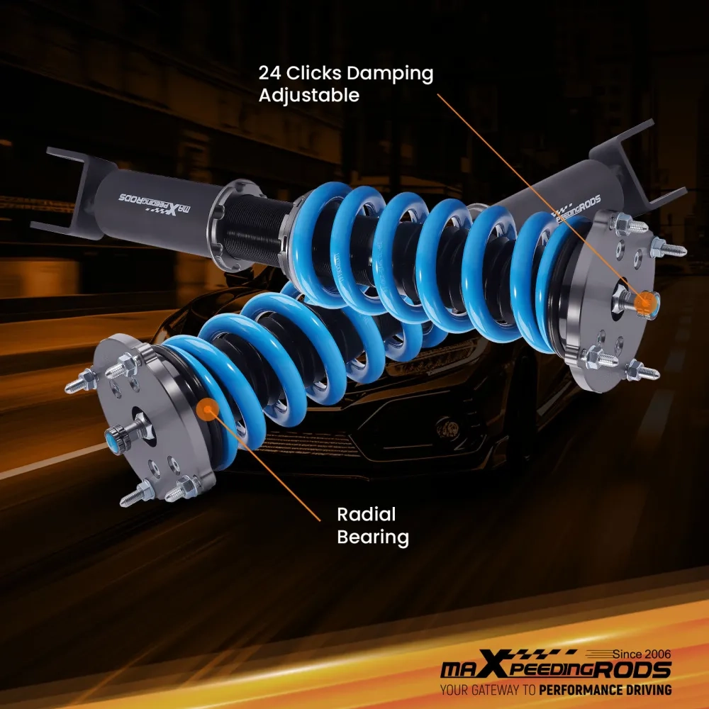 MaXpeedingrods T6 Coilovers Damper Adjustable Kit подходит для автомобиля Audi A8 Quattro 2004-2010
