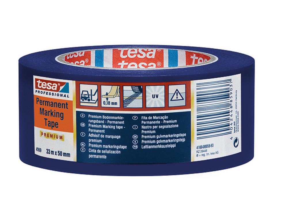 маркировочная лента синяя