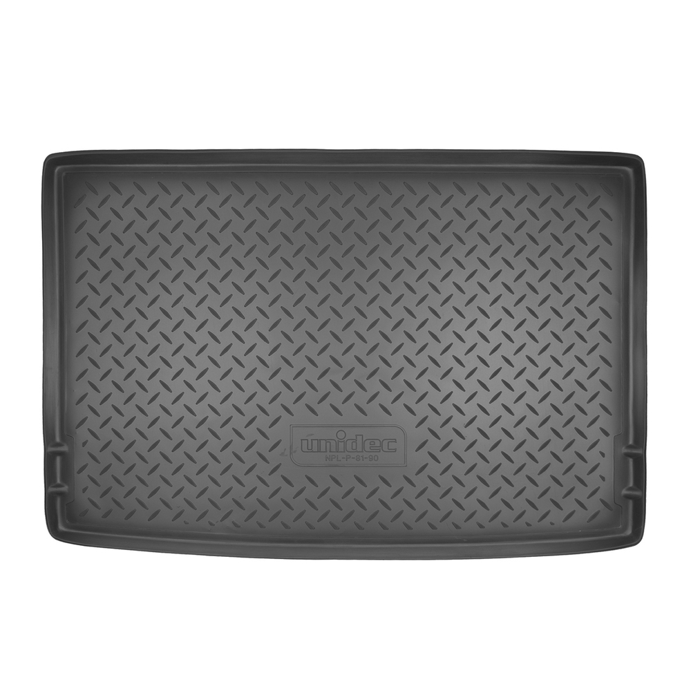 Коврик в багажник Norplast/Unidec для Skoda Yeti в кузове 5L7 (2009-) Черный, полиуретан, арт.NPL-P-81-90