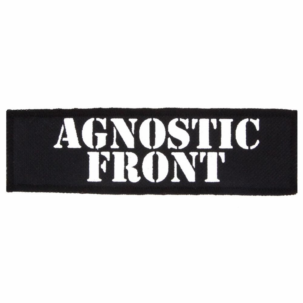 Нашивка Agnostic Front