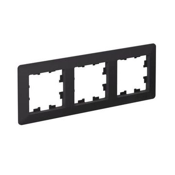 Рамка 3-м AtlasDesign Air карбон/дым. черн. SE ATN221003