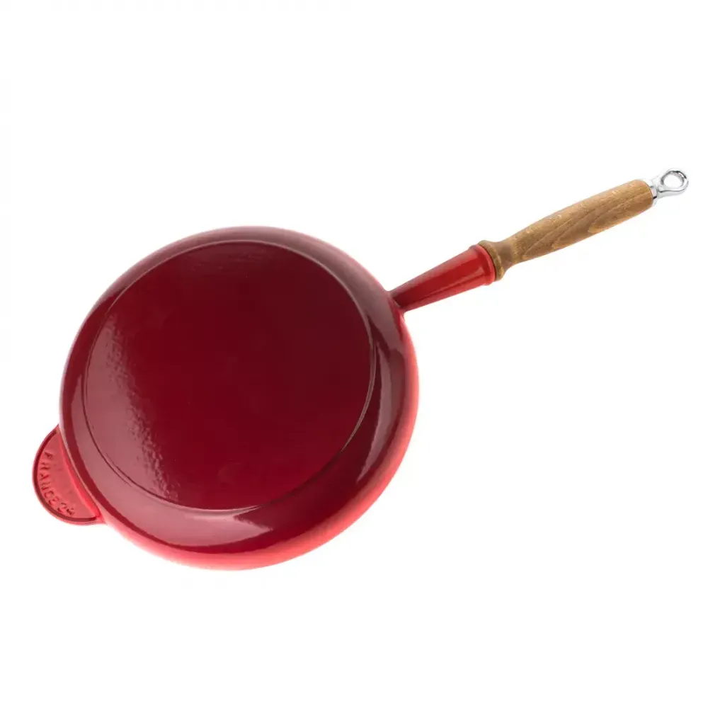 Чугунная сковорода  Le Creuset, Красная - 3