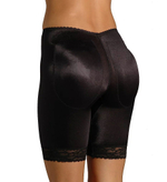 Шелковистые панталоны с эффектом пуш-ап (Размер: S) (Цвет: кофейный)