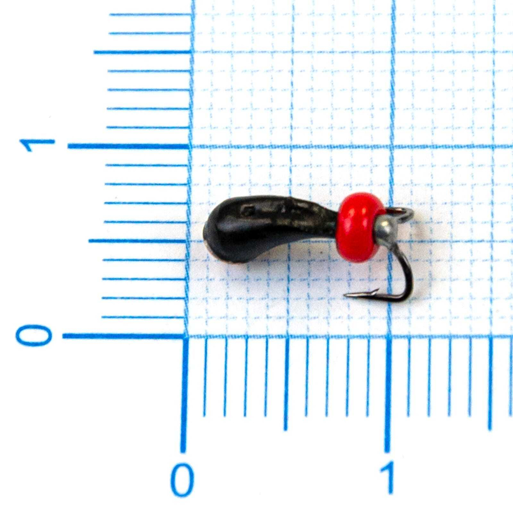 Мормышка Владимирская 24 "Коза-Уралочка" с коронкой, 3мм, 0.55гр (15шт/уп)