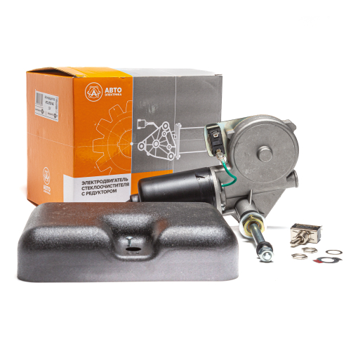 Привод заднего стеклоочистителя (мотор-редуктор), МТЗ, 12 В (ан. СТ240.5205015, А18-45.00.100)