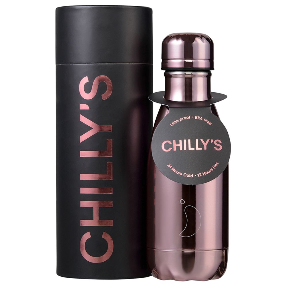 Chilly&#39;s Bottles Термос Chrome 260 мл Rose Gold