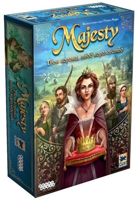 Настольная игра "Majesty: Твоя корона, твоё королевство"