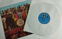 Винтажная виниловая пластинка LP The Beatles Sgt. Peppers Lonely Hearts Club Band (Germany 1973)