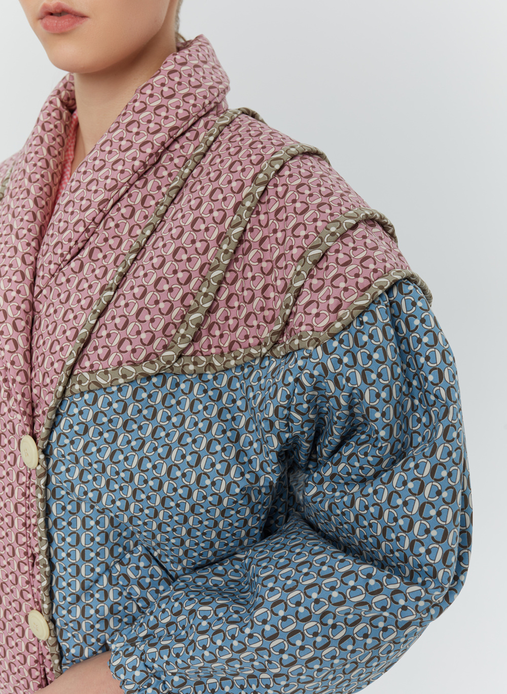 Куртка, разноцветный