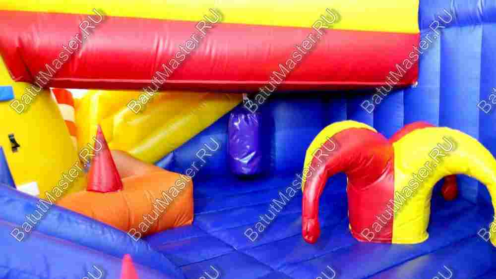 Коммерческий надувной батут "Большой цирк" 20.5*9.6*8 м