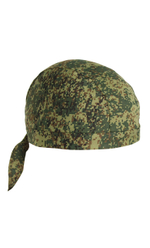 Бандана Цифра зеленая трикотаж 100% хлопок