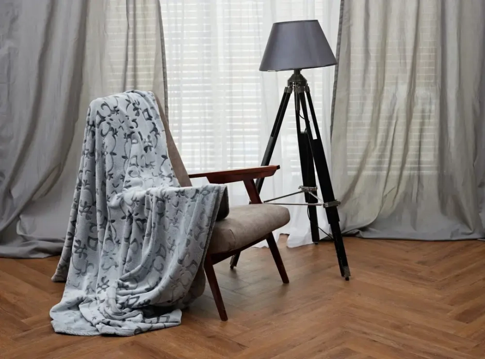 Кварц-винил SPC Steinholz Herringbone 4,5 мм Кайфер 1.14688 м2