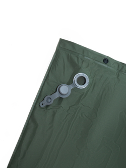 Коврик надувной односпальный Naturehike D04, с чехлом и подушкой, хаки (CNK2450WS020)