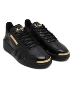 Кожаные кроссовки talon Giuseppe Zanotti - черный(RM40002)