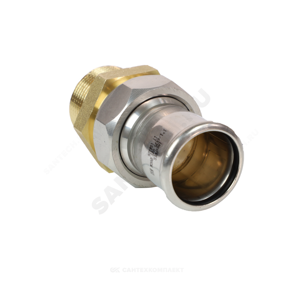 Муфта разъемная сталь нерж AISI 316L Дн 15х1/2" Ру16 пресс/НР Inoxpres RM 184015002