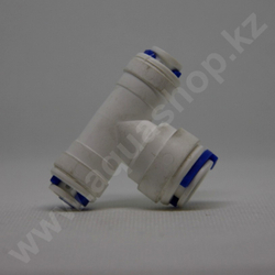Фитинг QT-03E тройник "T" 3/8"(f) x 1/4"(f) x 1/4"(f)