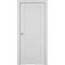 Межкомнатная дверь эмаль Классика 2 белая глухая