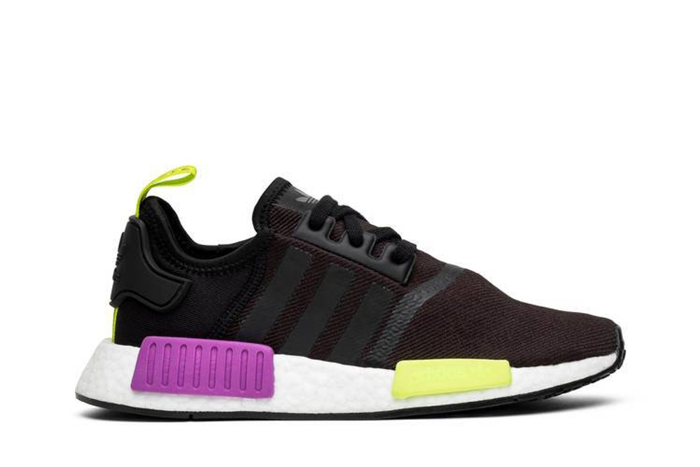 Кроссовки Adidas Originals Nmd_R1 Core Black Shock Purple