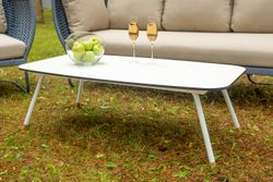 "Фиджи" лаунж-зона 5-местная плетеная из роупа (веревки), каркас алюминиевый темно-серый, роуп синий (KT18-014)