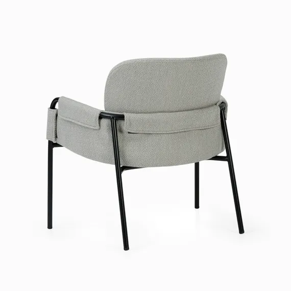 Лаунж-кресло Lok, светло-серое