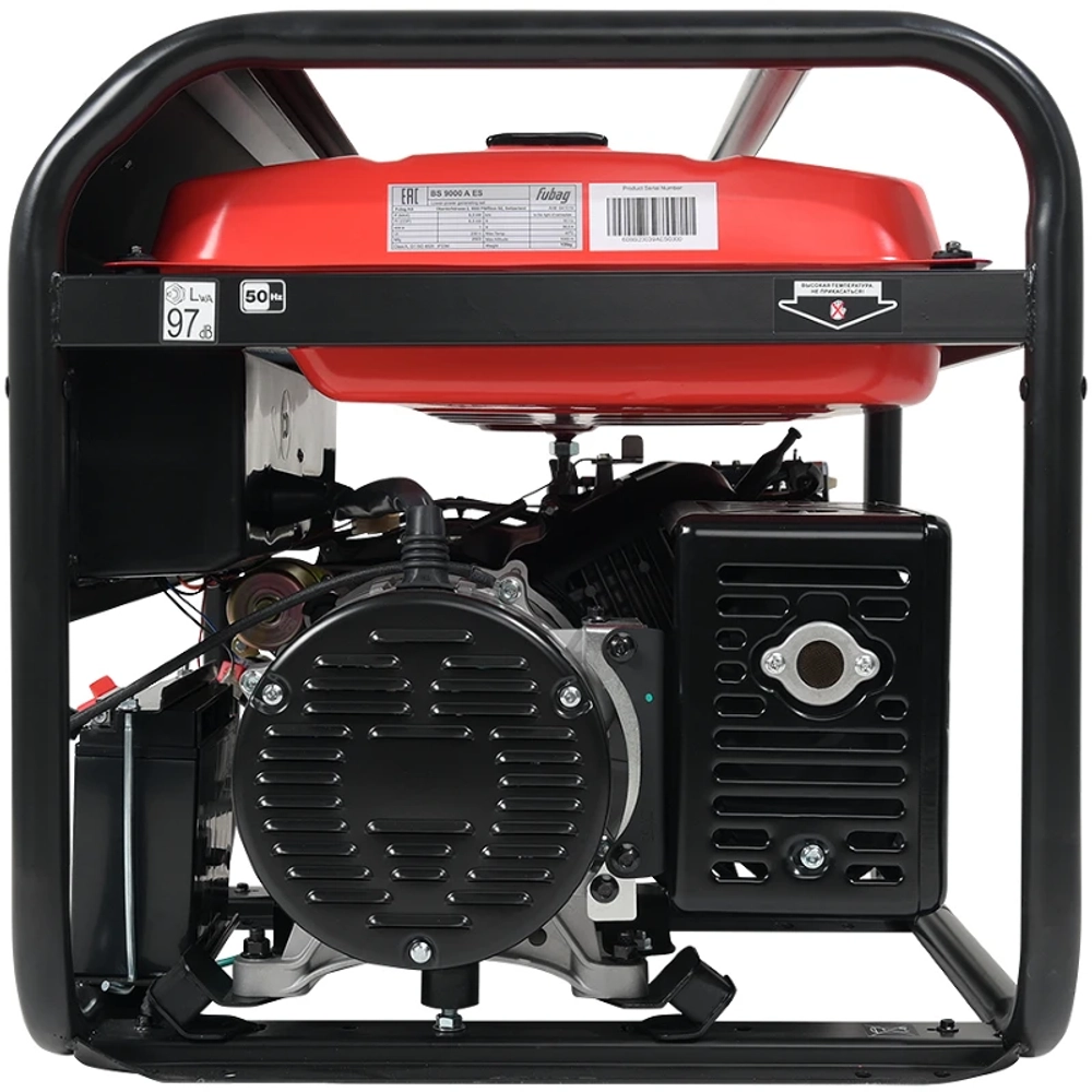 Бензиновый генератор FUBAG BS 9000 A ES с кожухом Geon 1200 RAL 7031